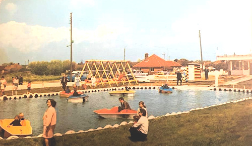 The old Boating Pool Greatstone 1974