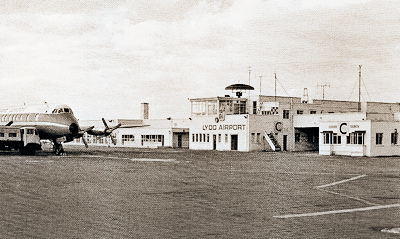 Lydd Airport in 1975