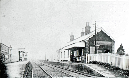 Brookland Railway Station c1925