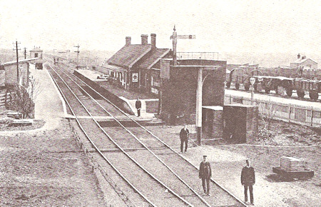 Lydd Town Railway Station c1900