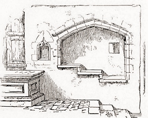 Sedilia in the Church c1875