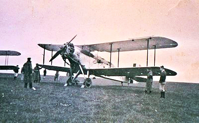 Oxford University Squadron Jesson Aerodrome 1930s 